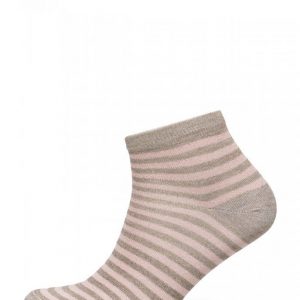 Decoy Ladies Sock W. Lurex Stripes Nilkkasukat