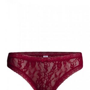 Dkny Signature Lace Thong Stringit