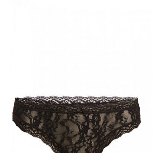 Dkny Signature Lace Thong Stringit