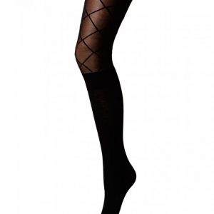 Pretty Polly Pp Pattern Modal Sock Tights Sukkahousut