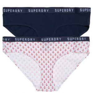 Superdry College Pikkuhousut 2 Kpl / Pakkaus Vaaleanpunainen