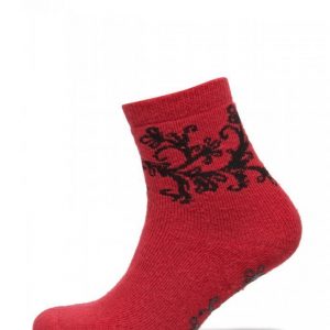 Vogue Ladies Anklesock Wool Blend Flower Socks Nilkkasukat